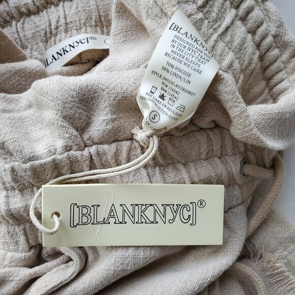 BlankNYC NWT Away From Here High Waisted Shorts Boho Festival Size S - Picture 7 of 14